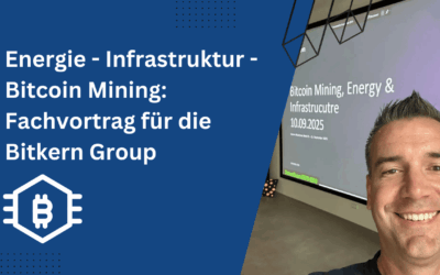 Bitcoin Mining: Energie, Infrastruktur & Zukunft – mein Vortrag bei der Vienna Blockchain Week 2025