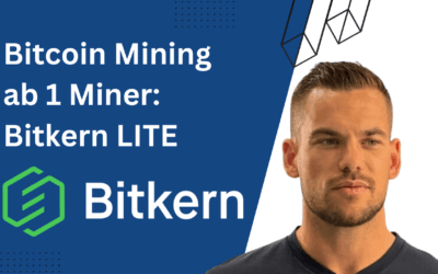 Ab 1 Bitcoin Miner zum Cashflow? COO Patrick Stich/Bitkern Group hat alle Details