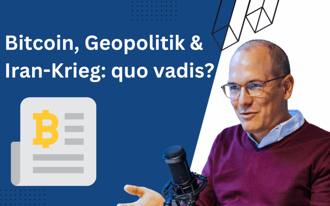 Bitcoin im Krieg: Warum er stärker ist als Gold (aber noch nicht durch ist!)