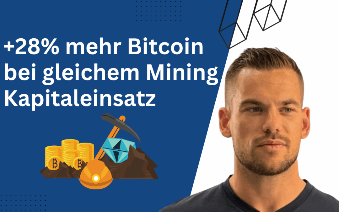 Bitcoin kaufen oder selber minen? Wie du 28% mehr BTC bekommen könntest