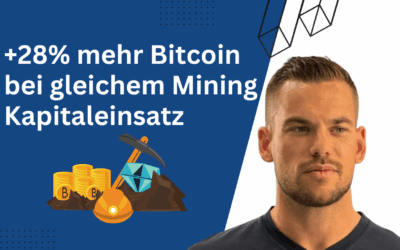 Bitcoin kaufen oder selber minen? Wie du 28% mehr BTC bekommen könntest
